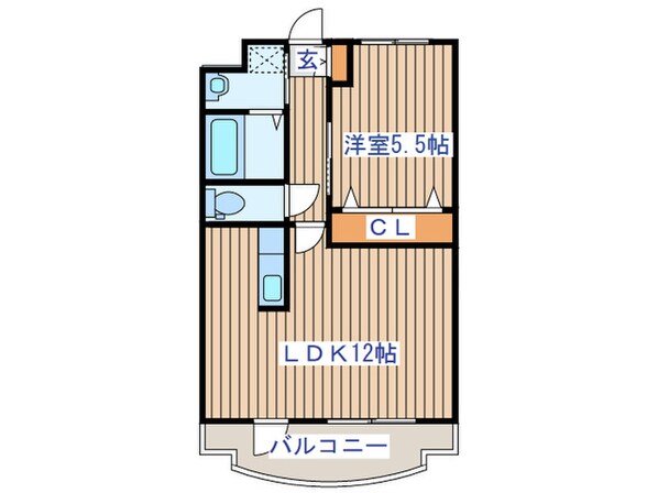 HAUSE・A小松島の物件間取画像